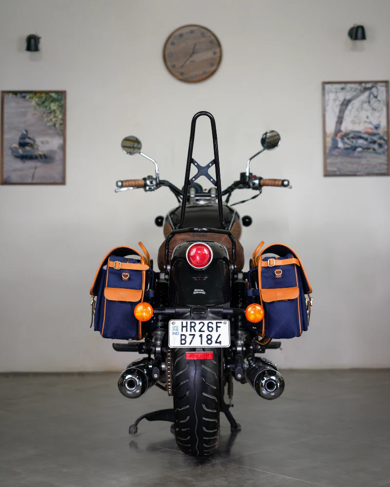 expedition saddlebag for classic uce/goan classic/meteor 350 - Image 45